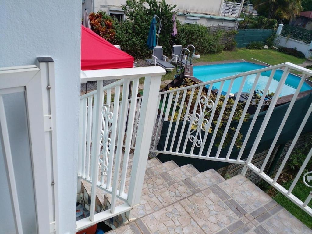 Villa Les Flamboyants Petit-Bourg Esterno foto
